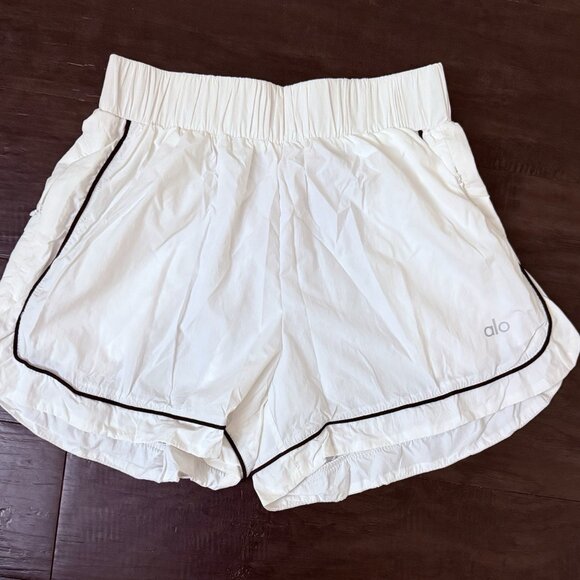 Alo Yoga Motivate Track Jacket & Shorts Set Size S - Picture 5 of 6